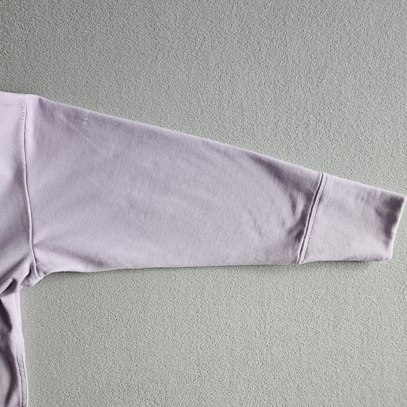 Columbia Women's French Terry Crew Neck Pullover Sweatshirt Lilac Size M‎ - Picture 6 of 8